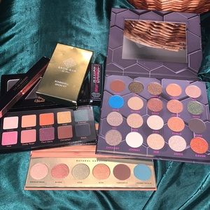 Eye shadow bundle with mascara, brow pencil and brow kit!